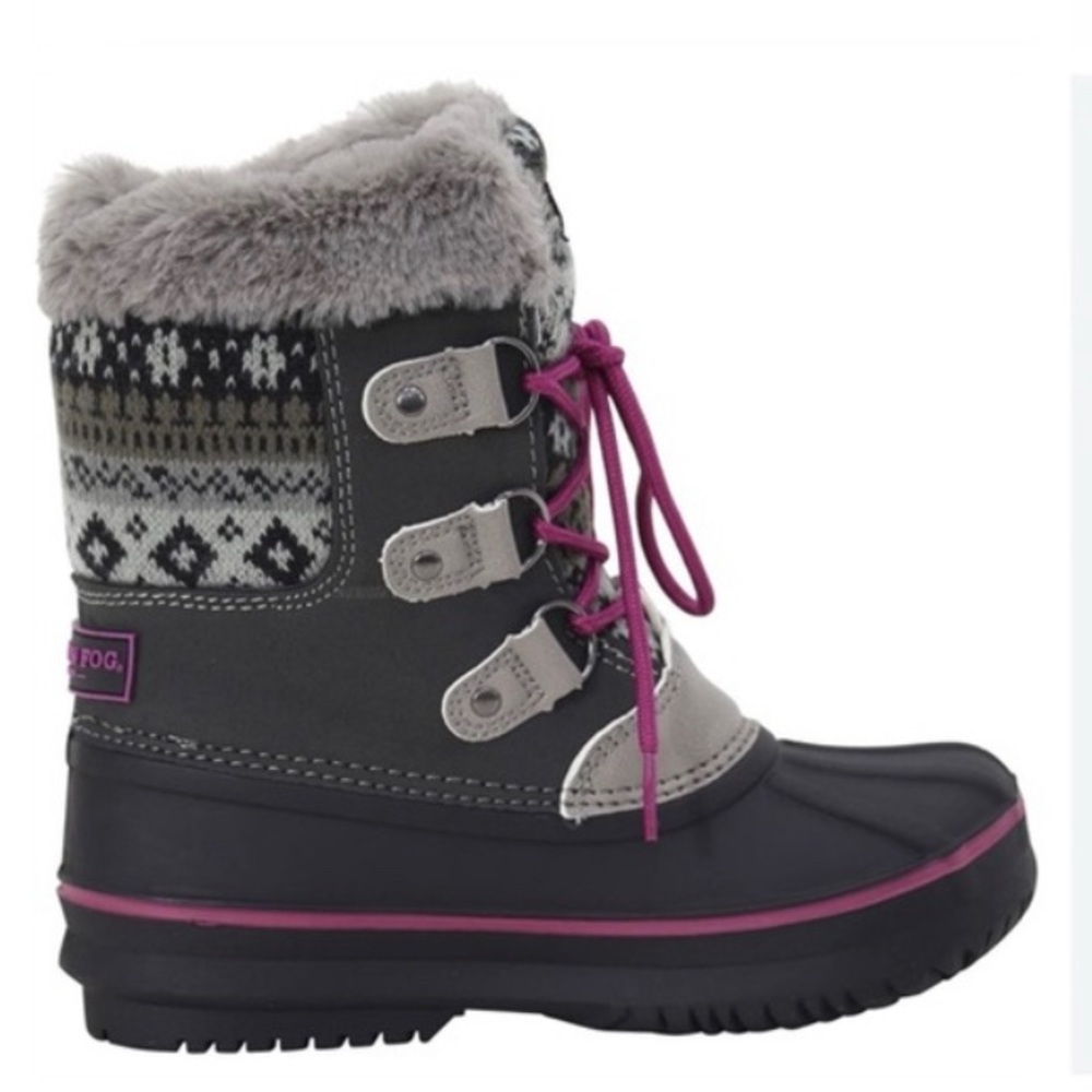 London Fog snow boots. Size 9 toddler